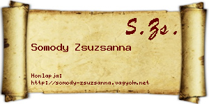 Somody Zsuzsanna névjegykártya